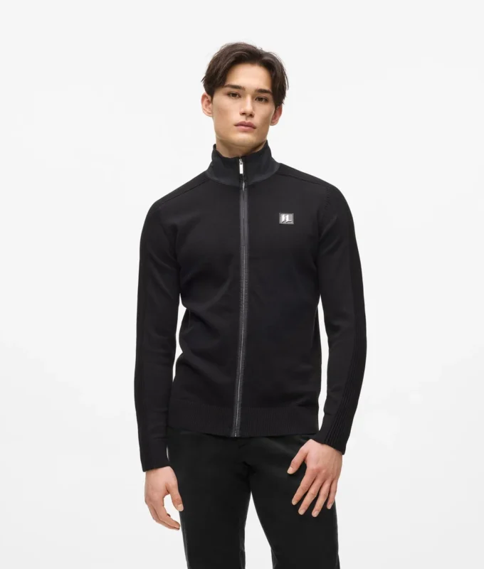 Chaqueta de punto con cremallera Chaqueta de punto con cremallera