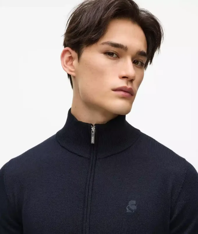 Chaqueta de punto con cremallera Chaqueta de punto con cremallera
