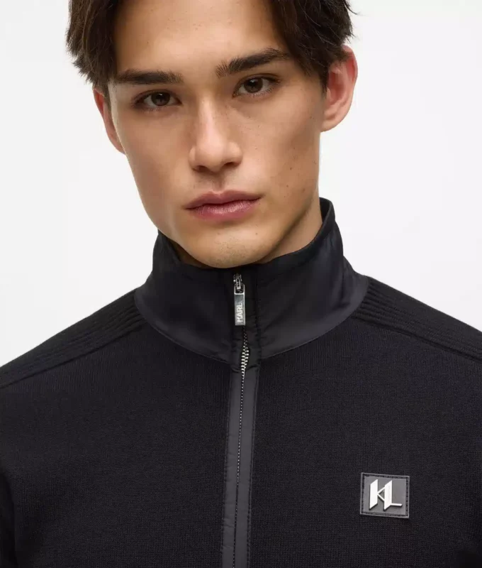 Chaqueta de punto con cremallera Chaqueta de punto con cremallera