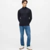 Chaqueta de punto con cremallera Chaqueta de punto con cremallera