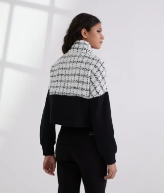 CHAQUETA DE SUEÑO BOUCLÉ