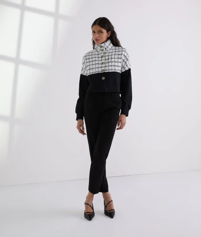 CHAQUETA DE SUEÑO BOUCLÉ CHAQUETA DE SUEÑO BOUCLÉ