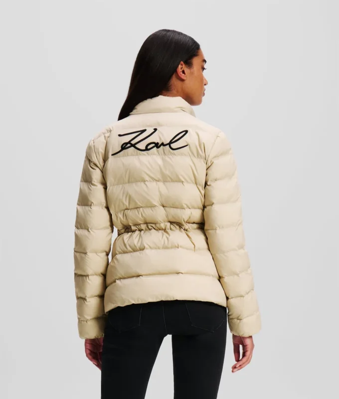 CHAQUETA PUFFER ULTRA LIGERA SIGNATURE CHAQUETA PUFFER ULTRA LIGERA SIGNATURE