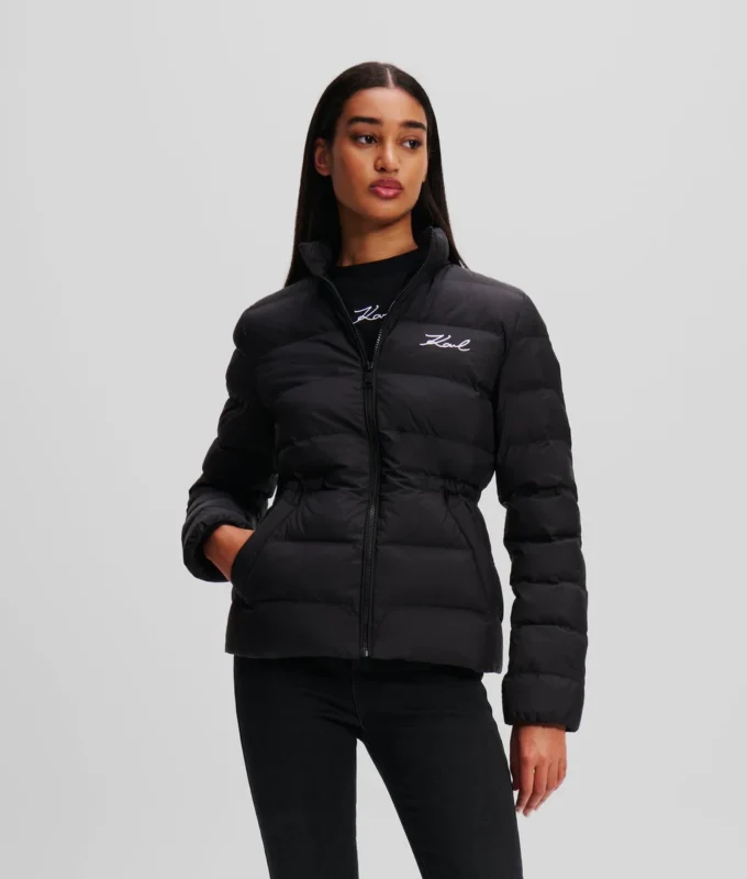 CHAQUETA PUFFER ULTRA LIGERA SIGNATURE CHAQUETA PUFFER ULTRA LIGERA SIGNATURE
