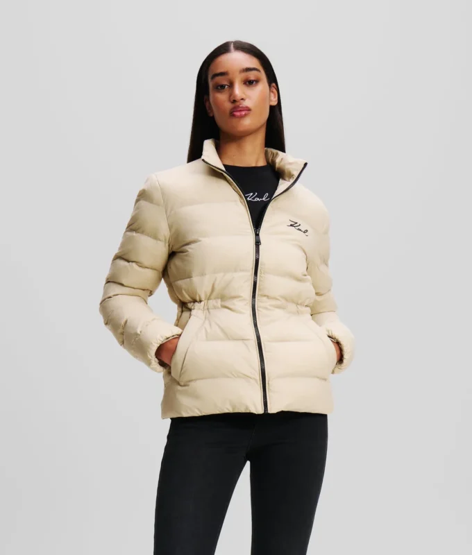 CHAQUETA PUFFER ULTRA LIGERA SIGNATURE CHAQUETA PUFFER ULTRA LIGERA SIGNATURE