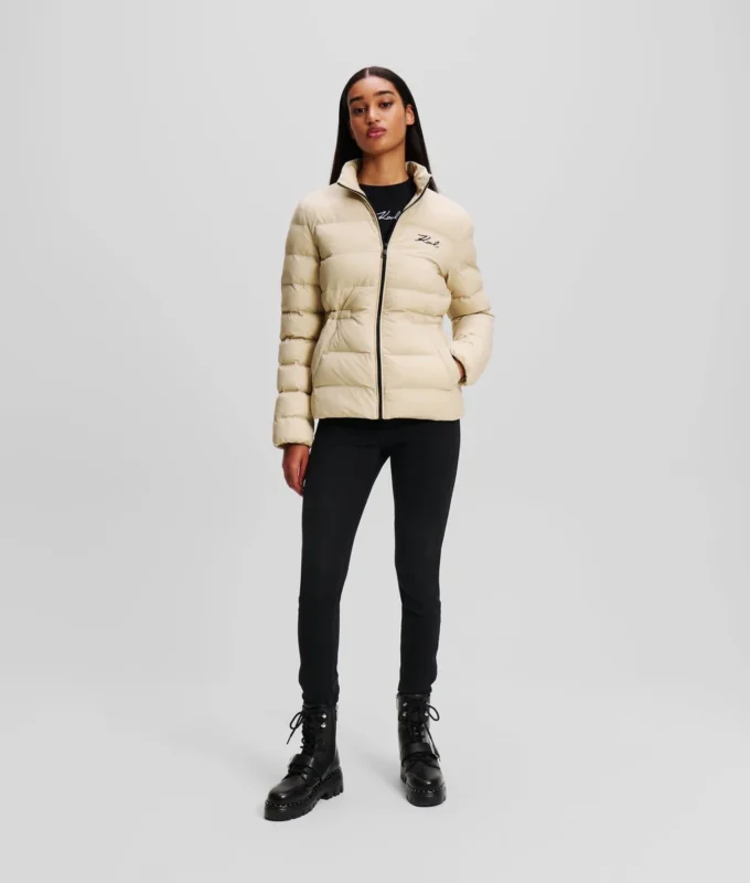 CHAQUETA PUFFER ULTRA LIGERA SIGNATURE CHAQUETA PUFFER ULTRA LIGERA SIGNATURE