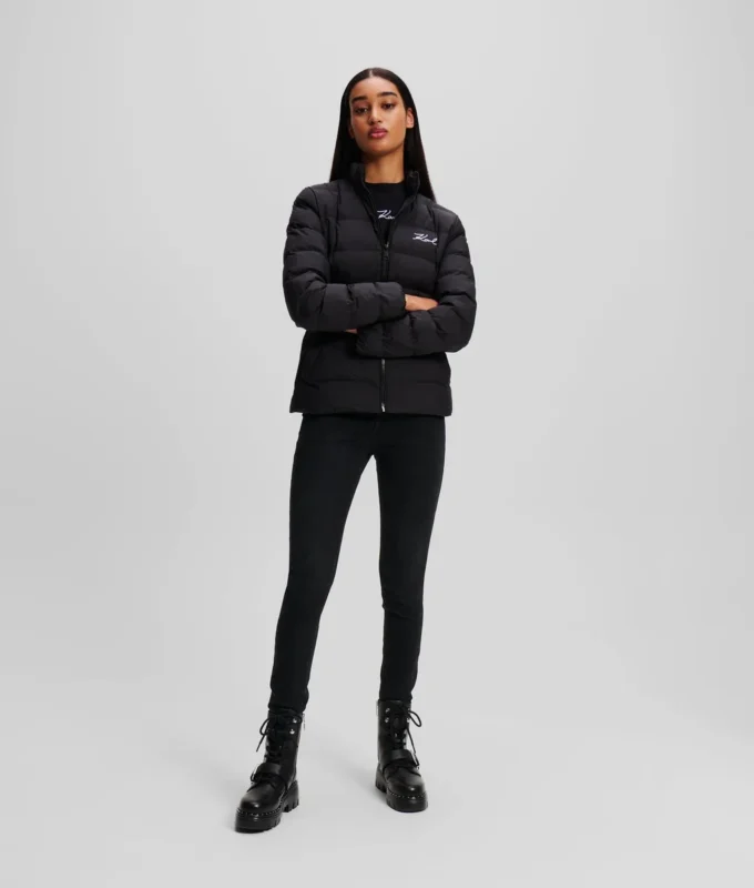 CHAQUETA PUFFER ULTRA LIGERA SIGNATURE CHAQUETA PUFFER ULTRA LIGERA SIGNATURE