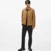 Chaqueta trucker de ante sintético