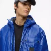 Chaqueta utilitaria brillante