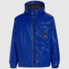 Chaqueta utilitaria brillante