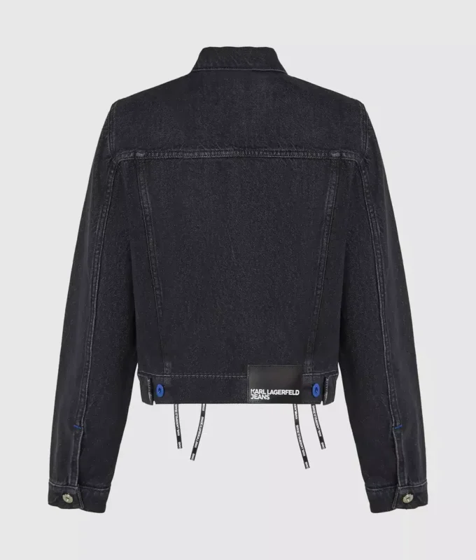 Chaqueta vaquera con cordones Chaqueta vaquera con cordones