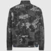 Chaqueta vaquera con efecto pintura