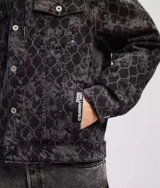 CHAQUETA VAQUERA CON ESTAMPADO INTEGRAL