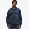 Chaqueta vaquera con estampado Monogram integral Chaqueta vaquera con estampado Monogram integral