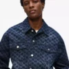Chaqueta vaquera con estampado Monogram integral Chaqueta vaquera con estampado Monogram integral
