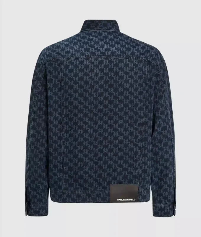 Chaqueta vaquera con estampado Monogram integral Chaqueta vaquera con estampado Monogram integral