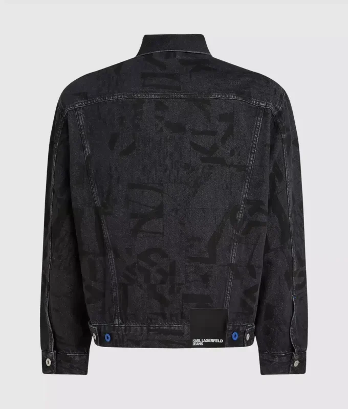 Chaqueta vaquera con estampado Monogram integral Chaqueta vaquera con estampado Monogram integral