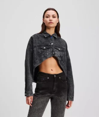 CHAQUETA VAQUERA CROPPED OVERSIZE