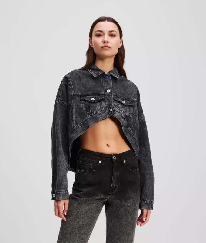 CHAQUETA VAQUERA CROPPED OVERSIZE CHAQUETA VAQUERA CROPPED OVERSIZE
