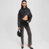 CHAQUETA VAQUERA CROPPED OVERSIZE CHAQUETA VAQUERA CROPPED OVERSIZE