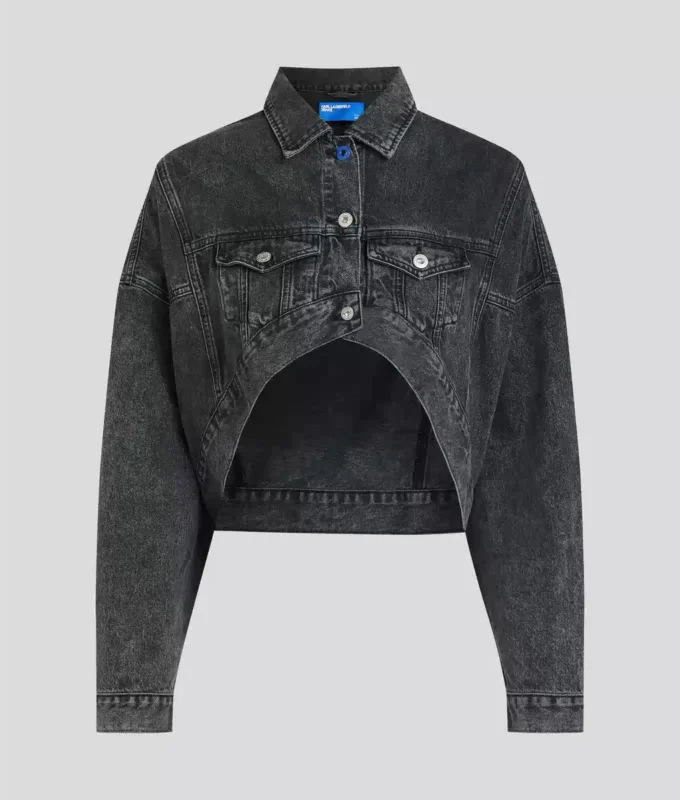 CHAQUETA VAQUERA CROPPED OVERSIZE CHAQUETA VAQUERA CROPPED OVERSIZE