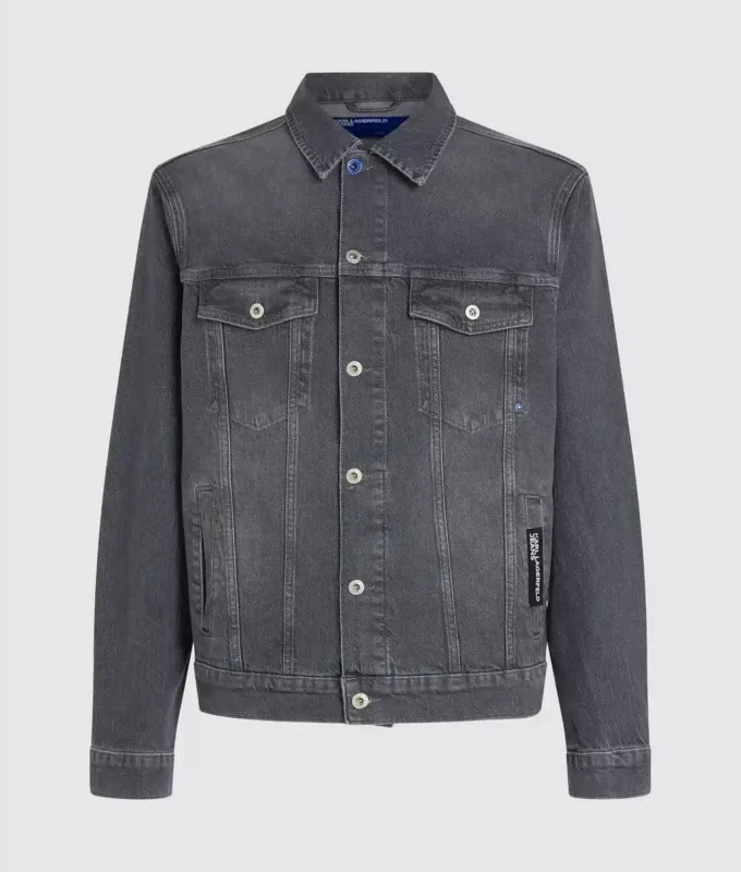 Chaqueta vaquera de corte recto