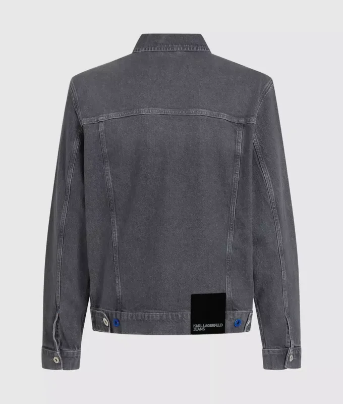 Chaqueta vaquera de corte recto