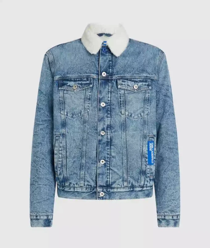 Chaqueta vaquera de piel de oveja