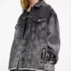 Chaqueta vaquera decolorada Chaqueta vaquera decolorada
