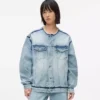 Chaqueta vaquera sin cuello Chaqueta vaquera sin cuello