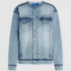 Chaqueta vaquera sin cuello Chaqueta vaquera sin cuello