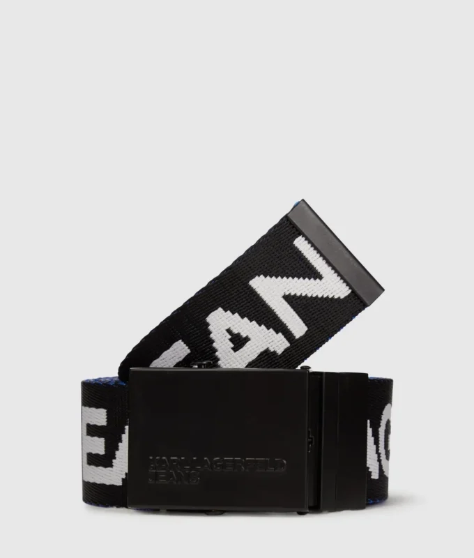 Cinturón reversible de tela