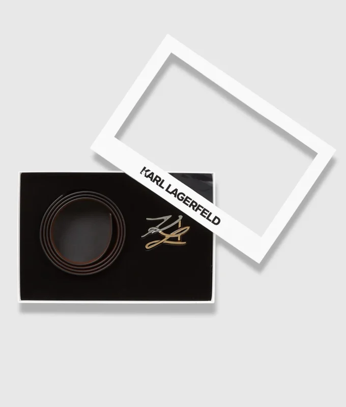 Cinturón reversible K/Autograph