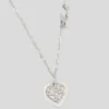 COLLAR CON COLGANTE DE CORAZÓN PAVÉ COLLAR CON COLGANTE DE CORAZÓN PAVÉ