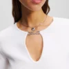 COLLAR CON COLGANTE IKON PAVÉ COLLAR CON COLGANTE IKON PAVÉ