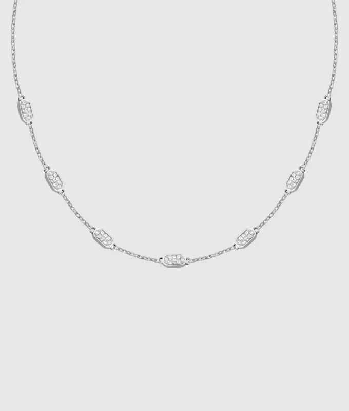 Collar de eslabones de cristal Collar de eslabones de cristal