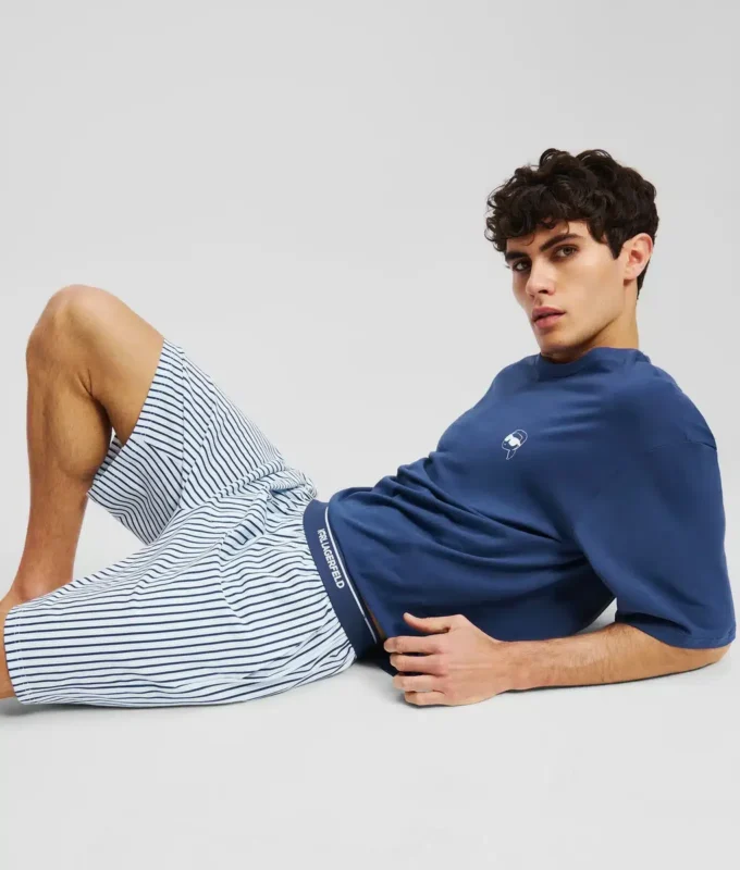 CONJUNTO DE PIJAMA A RAYAS IKON CONJUNTO DE PIJAMA A RAYAS IKON