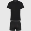Conjunto de pijama con logotipo Conjunto de pijama con logotipo