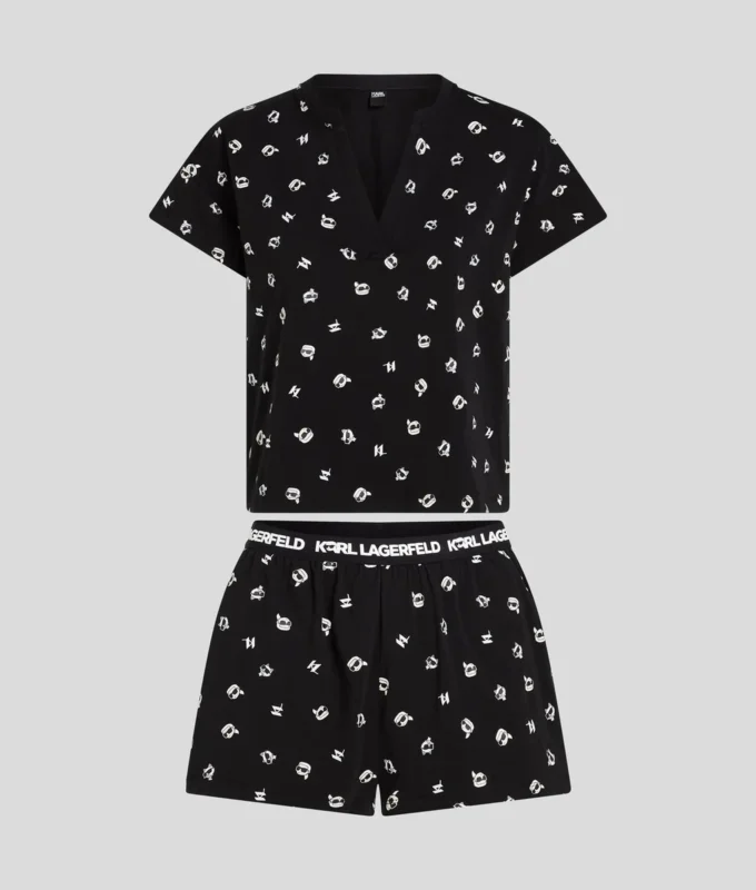 CONJUNTO DE PYJAMA CORTO IKON CONJUNTO DE PYJAMA CORTO IKON