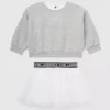 Conjunto de regalo para bebé con sudadera y falda Conjunto de regalo para bebé con sudadera y falda