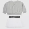 Conjunto de regalo para bebé con sudadera y falda Conjunto de regalo para bebé con sudadera y falda
