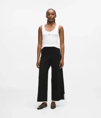 Culottes con ribetes en contraste