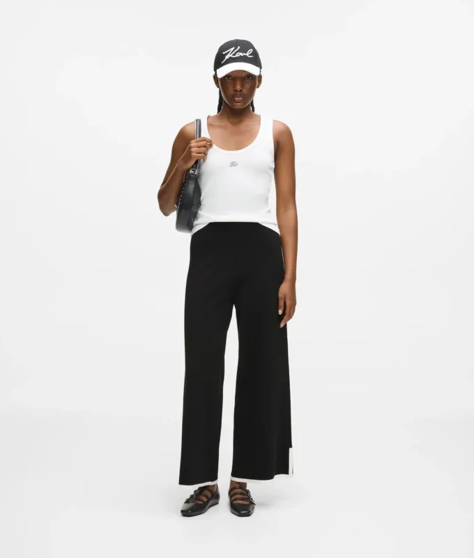 Culottes con ribetes en contraste