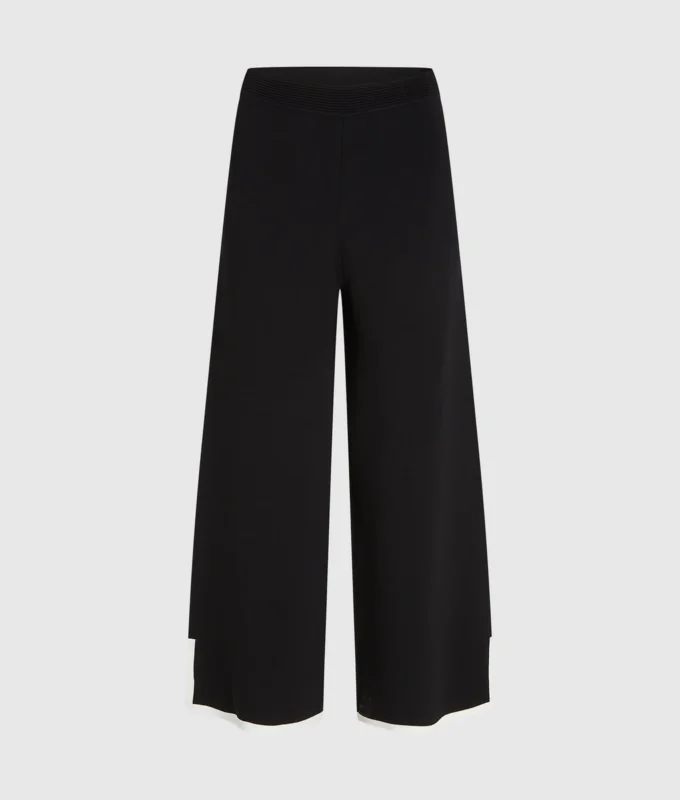 Culottes con ribetes en contraste