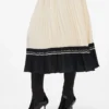 Falda plisada