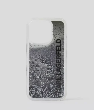 FUNDA LOGO GLITTER PARA IPHONE 16 PRO
