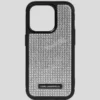 FUNDA LOGO RHINESTONE PARA IPHONE 16 PRO FUNDA LOGO RHINESTONE PARA IPHONE 16 PRO