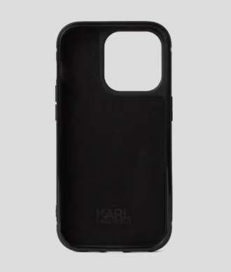 FUNDA LOGO RHINESTONE PARA IPHONE 16 PRO MAX