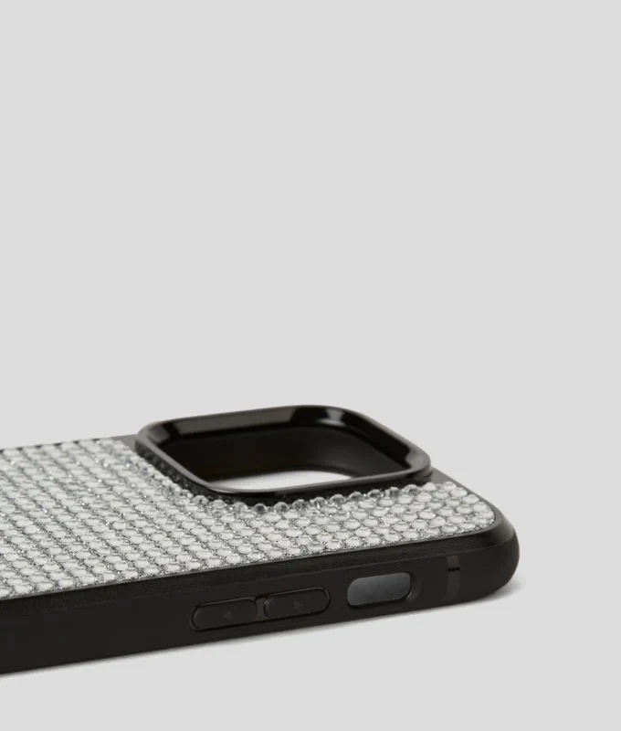 FUNDA LOGO RHINESTONE PARA IPHONE 16 PRO MAX FUNDA LOGO RHINESTONE PARA IPHONE 16 PRO MAX