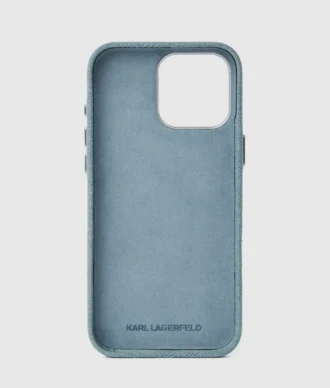 Funda para iPhone 16 Pro Max con diseño denim exclusivo